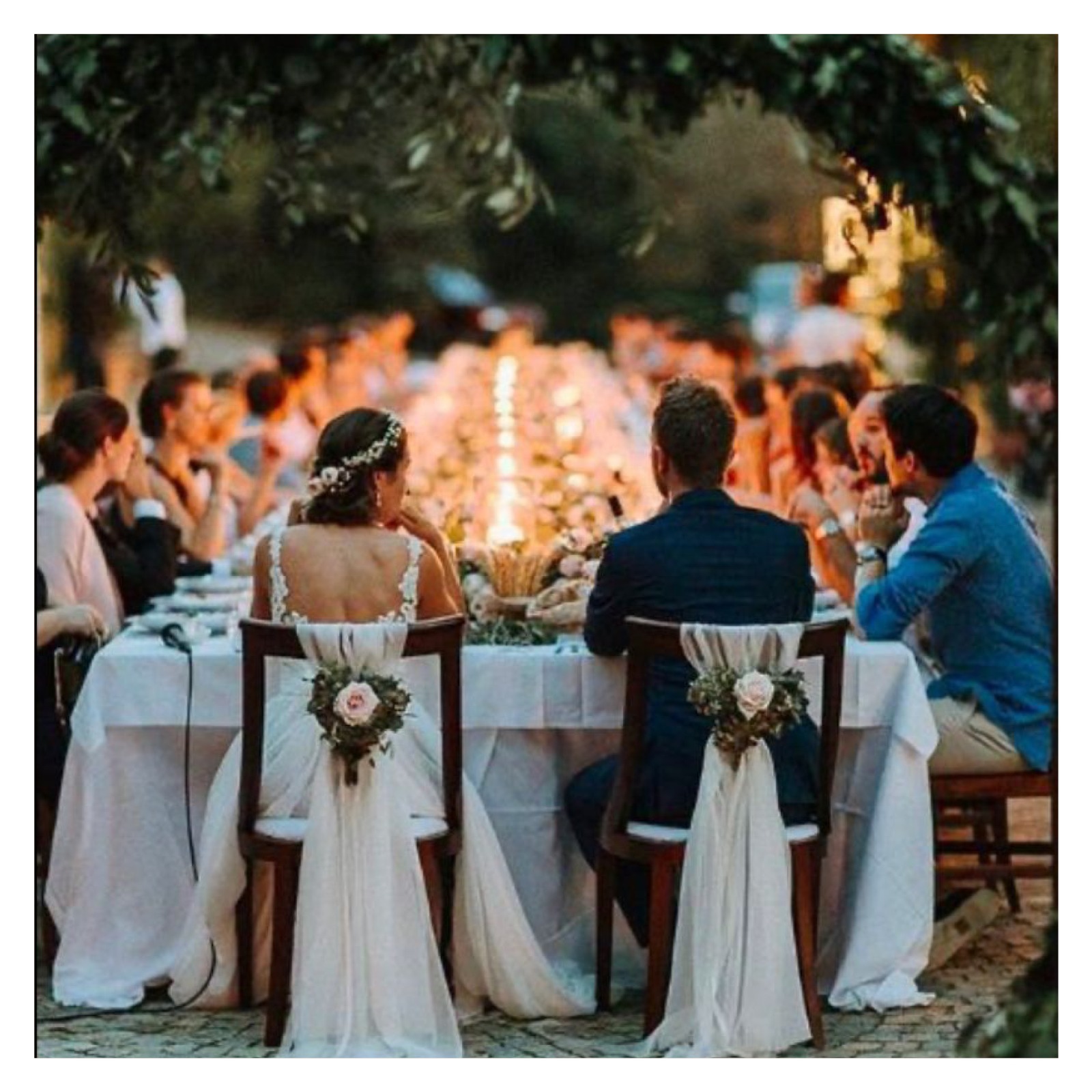 Classy microwedding cena matrimonio