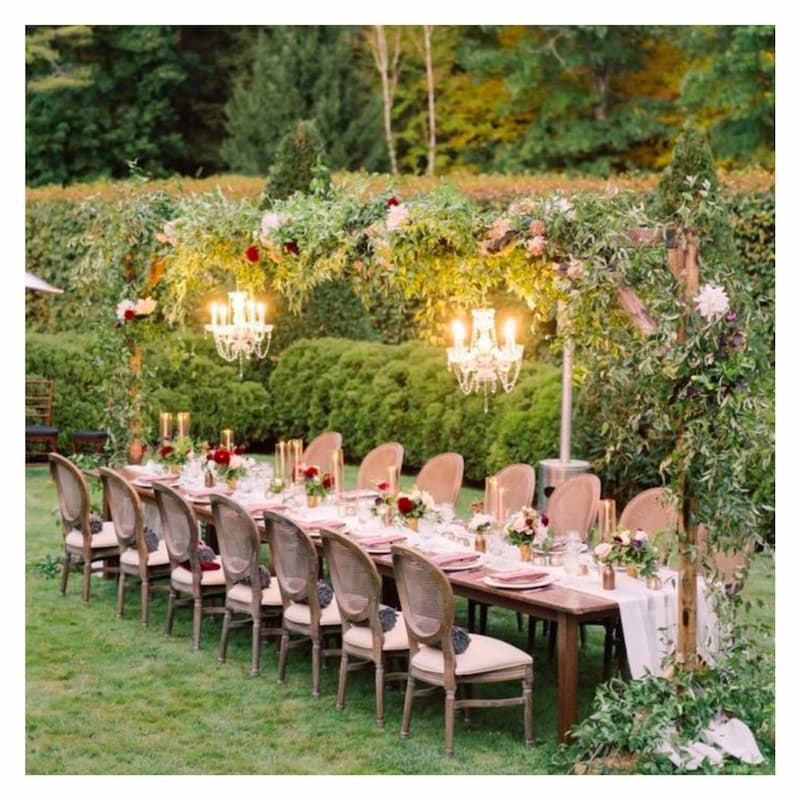 Il matrimonio perfetto Banchetto in giardino
